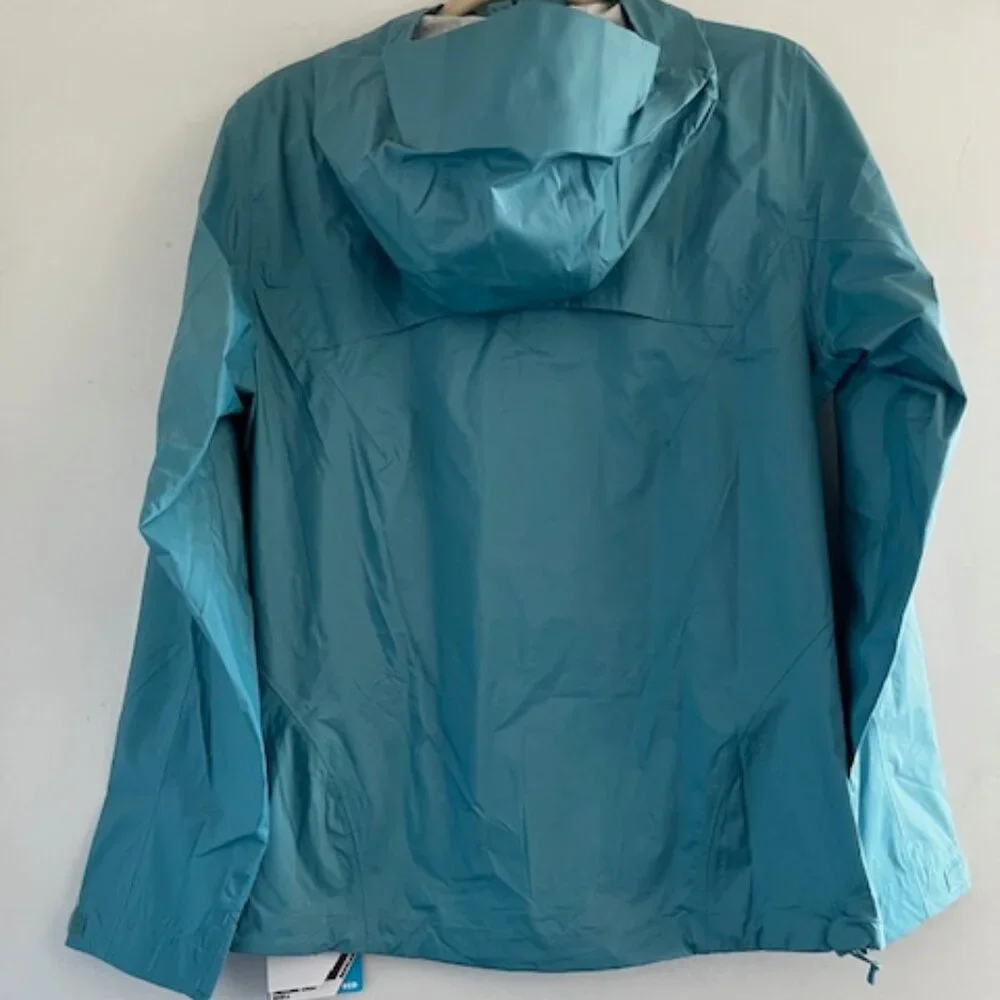 Black Diamond Women's Treeline Rain Shell in Coastal Blue - Picture 5 of 7